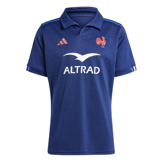 adidas France FFR 2024/25 Adults Home Rugby Shirt