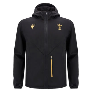 Macron Wales WRU Adults Soft Shell Rugby Jacket