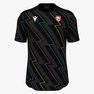 Macron Gloucester Rugby 2025/26 Mens Warm Up T-Shirt