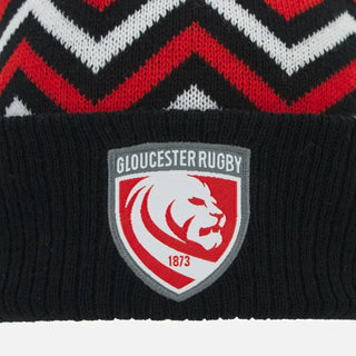 Macron Gloucester Rugby 2025/26 Pom Pom Beanie