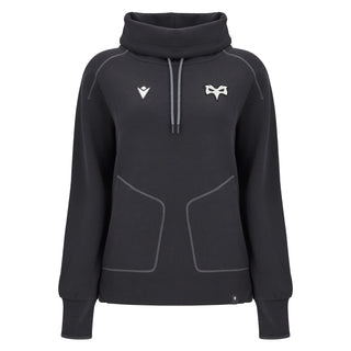 Macron Ospreys Rugby 2025/26 Womens Crater Neck Sweatshirt
