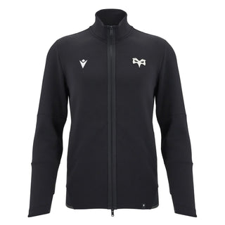 Macron Ospreys Rugby 2025/26 Mens Zip Sweatshirt