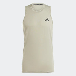 adidas Mens Train Essentials Feelready Training Tank White