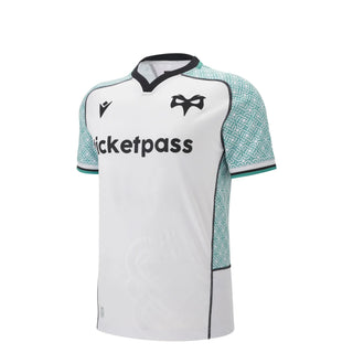 Macron Ospreys Rugby 2025/26 Kids Away Rugby Shirt