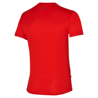 Mizuno Mens Two Loop 88 Gym T-Shirt - Fiery Red