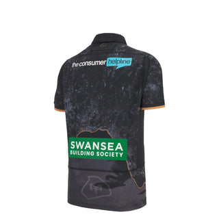 Macron Ospreys Rugby 2025/26 Kids Home Rugby Shirt