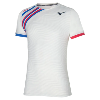 Mizuno Mens Shadow Graphic Gym T-Shirt - White