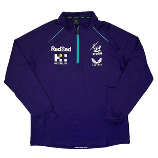 Castore Melbourne Storm 2022 Mens Training 1/4 Zip Top