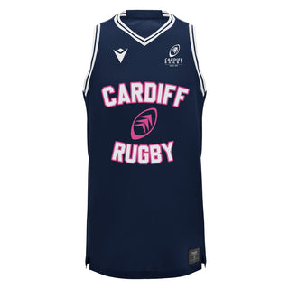 Macron Cardiff Rugby 2024/25 Mens Training Basketball Vest