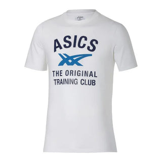 ASICS Mens Stripes Short Sleeve T-Shirt
