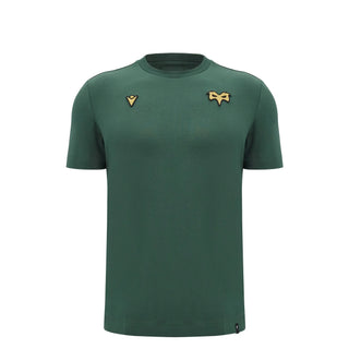 Macron Ospreys Rugby 2024/25 Kids Athleisure Cotton Travel T-Shirt