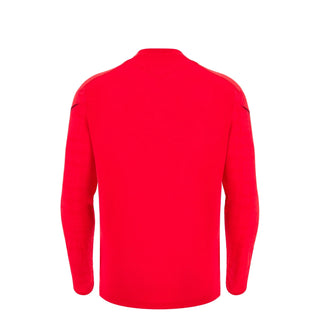 Macron Wales WRU 2025/26 Kids Players LS Training T-Shirt