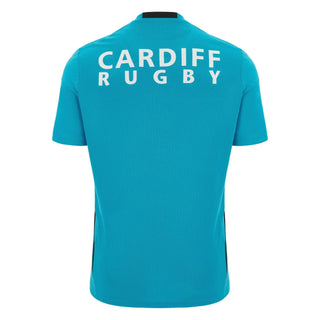 Macron Cardiff Rugby Mens Training Poly T Shirt