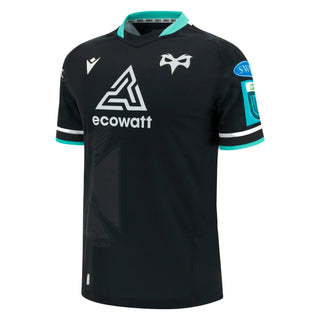 Macron Ospreys Mens Home Rugby Shirt