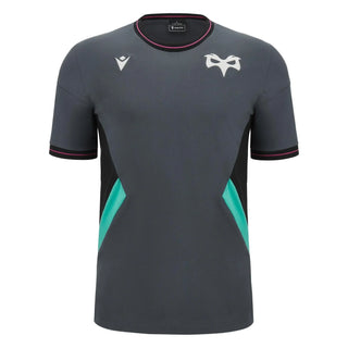 Macron Ospreys Rugby Mens Travel Cotton T Shirt