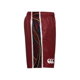 Canterbury Queensland Reds 2025 Mens Pasifika Gym Shorts