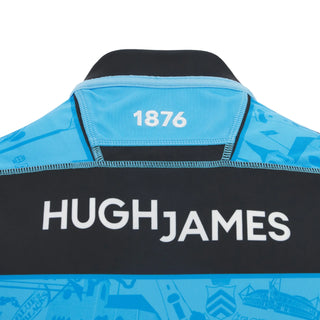 Macron Cardiff Rugby 2025/26 Kids Home Rugby Shirt