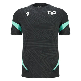 Macron Ospreys Rugby 2025/26 Mens Training Poly T-Shirt