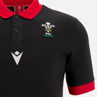 Macron Kids Wales WRU RWC 2023 S/S Polo