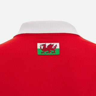 Macron Womens Wales WRU RWC 2023 Polo S/S