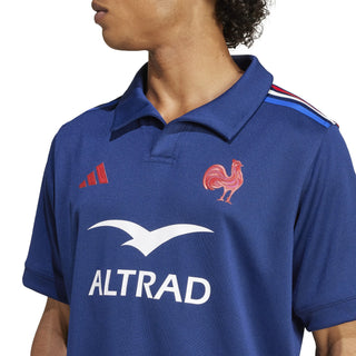 adidas France FFR 2024/25 Adults Home Rugby Shirt