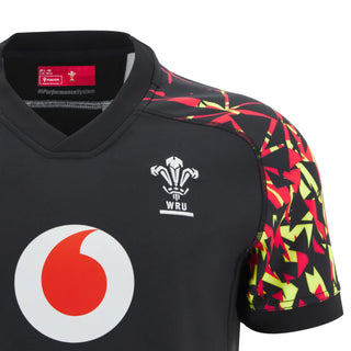 Macron Wales WRU 2025/26 Kids Training Rugby Shirt