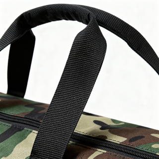 Bagbase Camo Barrel Bag