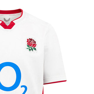 Castore England RFU 2025/26 Kids Home Rugby Shirt