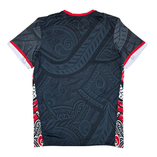 Taiaha Fighting Maoris Mens Training Tech T-Shirt
