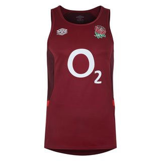 Umbro England Mens Gym Vest Red