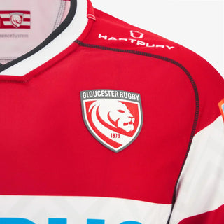 Macron Gloucester Rugby 2025/26 Mens Home Rugby Shirt