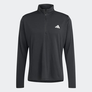 adidas Adults Train Essentials Training 1/4-Zip Long Sleeve Sweatshirt
