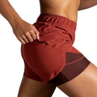 Brooks Chaser 5" 2 in 1 Womens Running Shorts