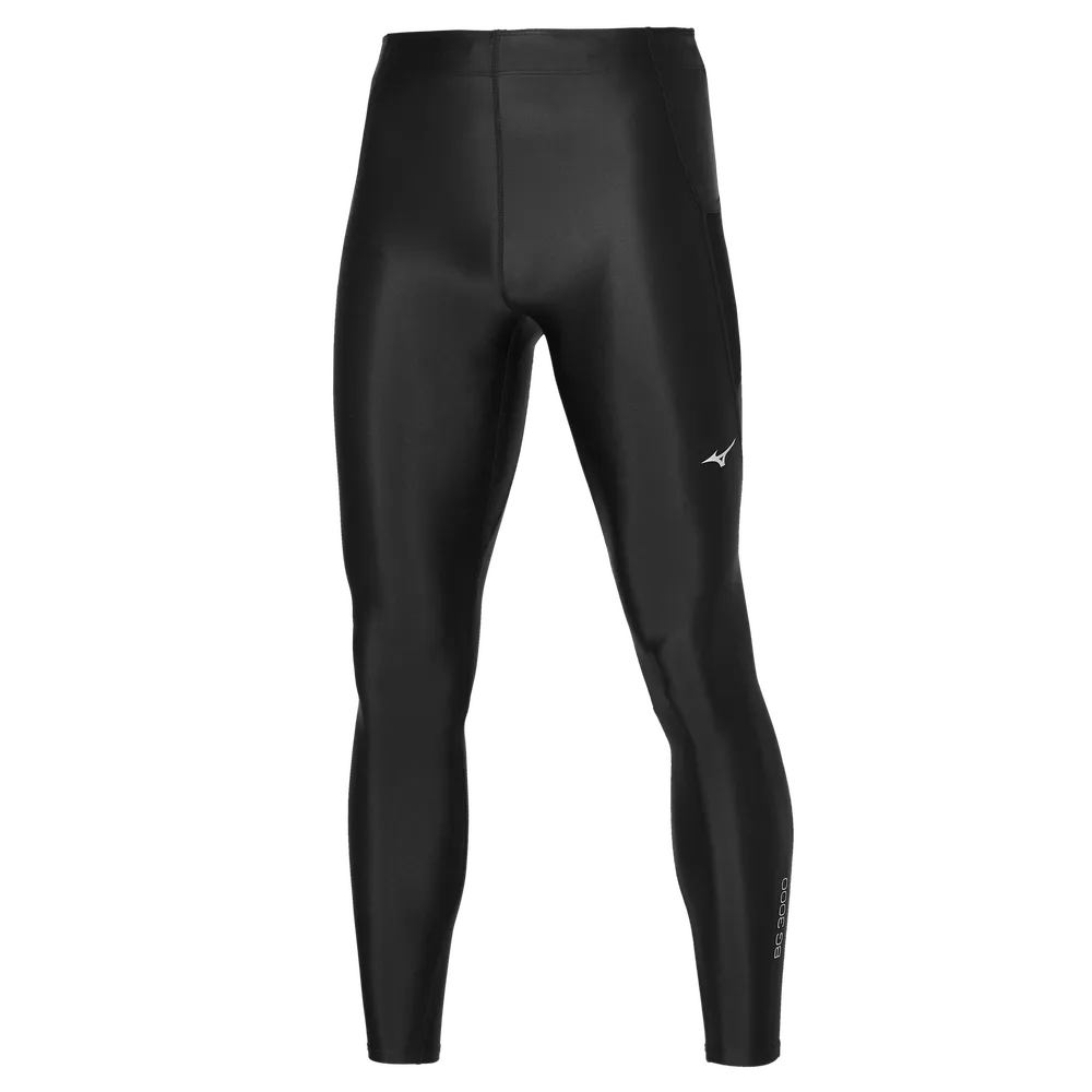 Mizuno Mens BG3000 Long Tights Black 