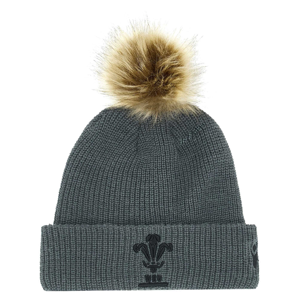 Macron Adults Wales WRU Pompom Beanie