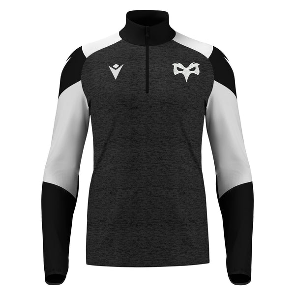 Macron Ospreys Rugby 2025/26 Mens Training 1/4 Zip Top