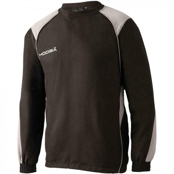 Kooga Hybrid L/s Vortex Adults Black/grey Top