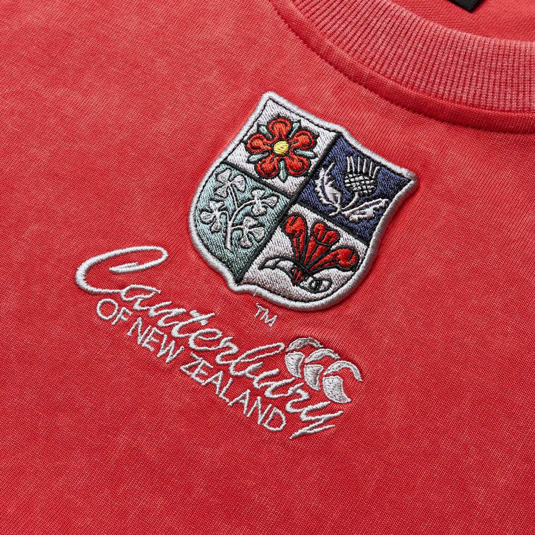 Canterbury British & Irish Lions 2025 Mens Heritage Rugby Tee