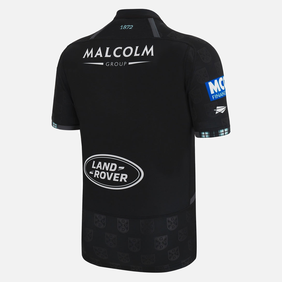 Macron Glasgow Warriors Mens Home Rugby Shirt