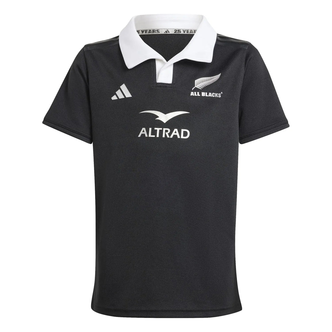 adidas All Blacks New Zealand Kids AEROREADY Rugby Shirt