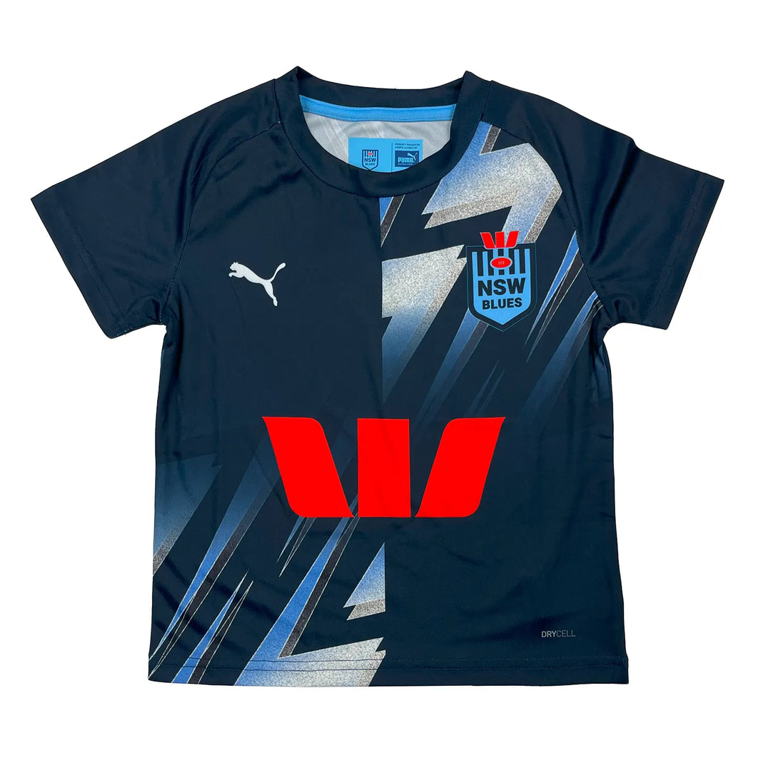 Puma New South Wales Blues Kids Training Rugby Shirt