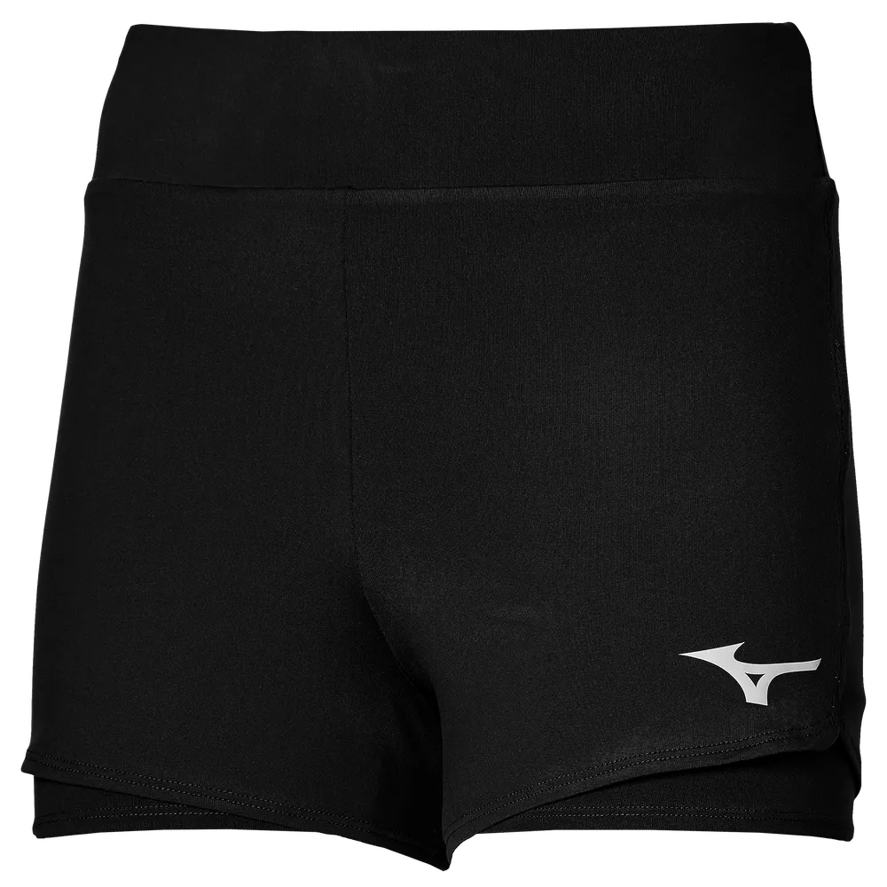 Mizuno Womens Flex Shorts Black 62GB121509