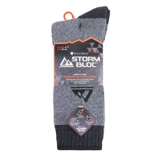 Storm Bloc Mens Performance Boot Socks 4-Pack