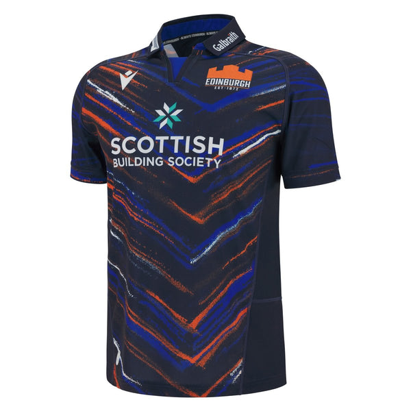 Macron Edinburgh Rugby 2025/26 Mens Home Rugby Shirt