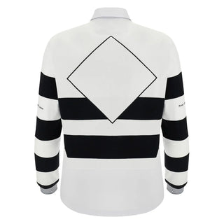 Macron Barbarian 23/24 Mens Home Cotton LS Rugby Shirt