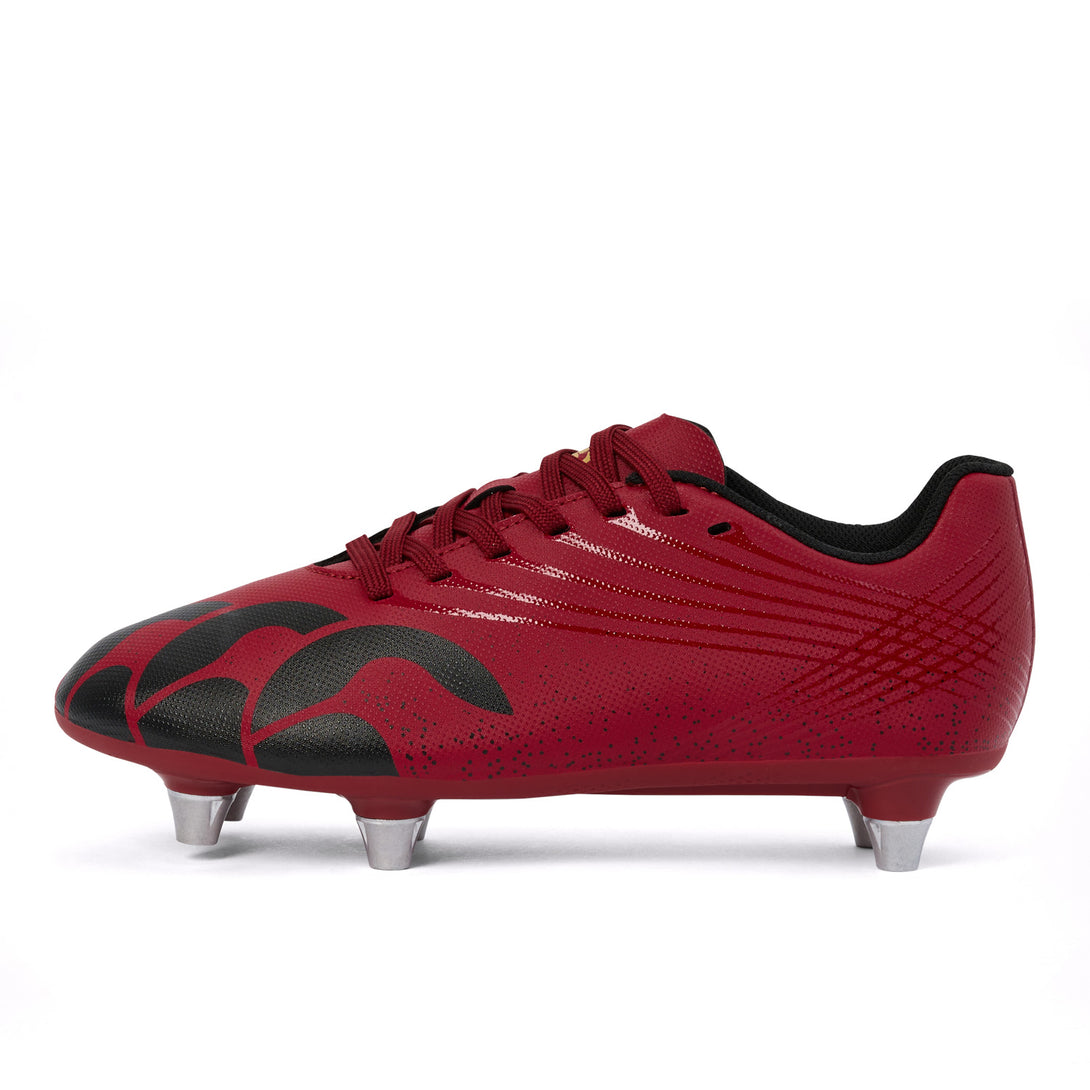 Canterbury Stampede Groundbreak Team Kids Soft Ground Rugby Boots