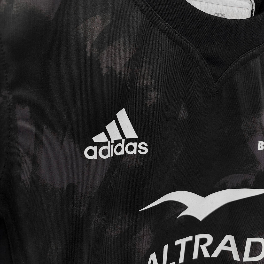 adidas New Zealand Black Ferns Kids Player Fit Home Rugby Shirt