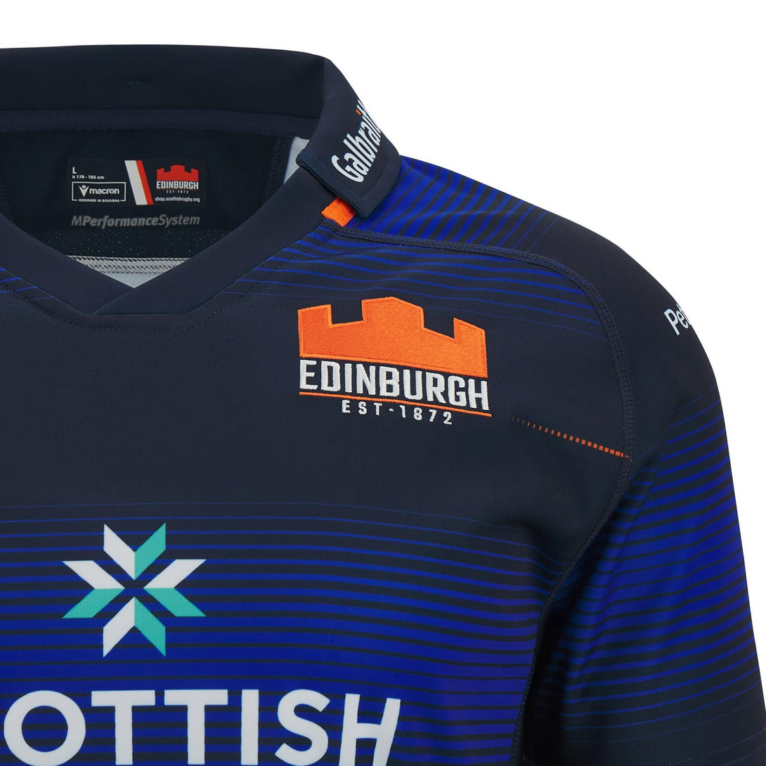 Macron Edinburgh Rugby Mens Home Rugby Shirt 