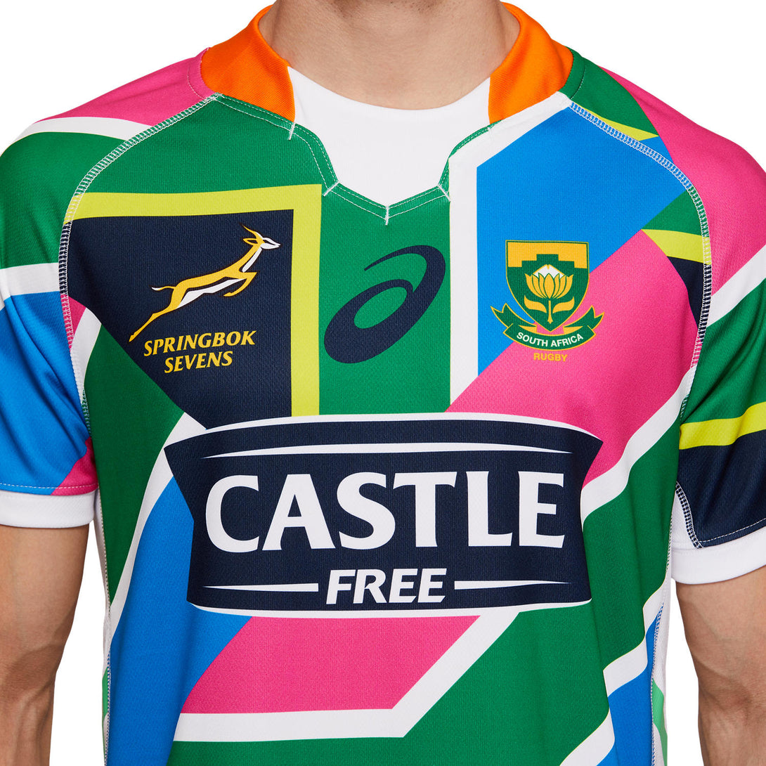 ASICS South Africa Springbok Sevens 2020 Mens Rugby Shirt