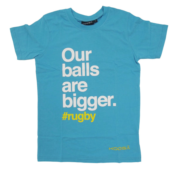 Kooga Our Balls Are Bigger Slogan T-Shirt Ss14